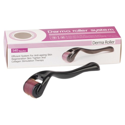 Toptan Dermaroller 0,75mm Siyah 540 Titanyum İğneli Toptan Dermaroller 0,75mm Siyah 540 Titanyum İğneli
